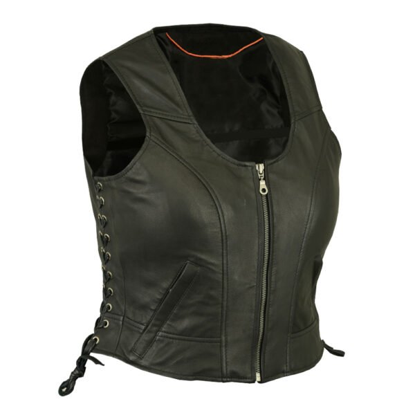 LEATHER VEST WOMEN_FSM-1053