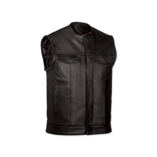 LEATHER VEST_FSM-1051