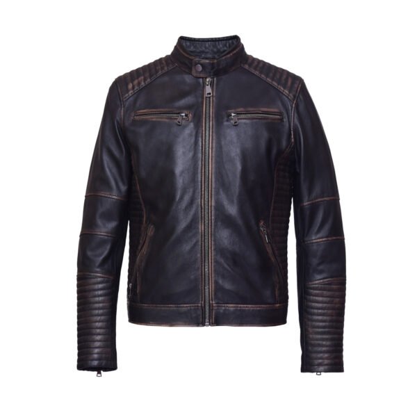 Leather Jacket Men _fsm-1003