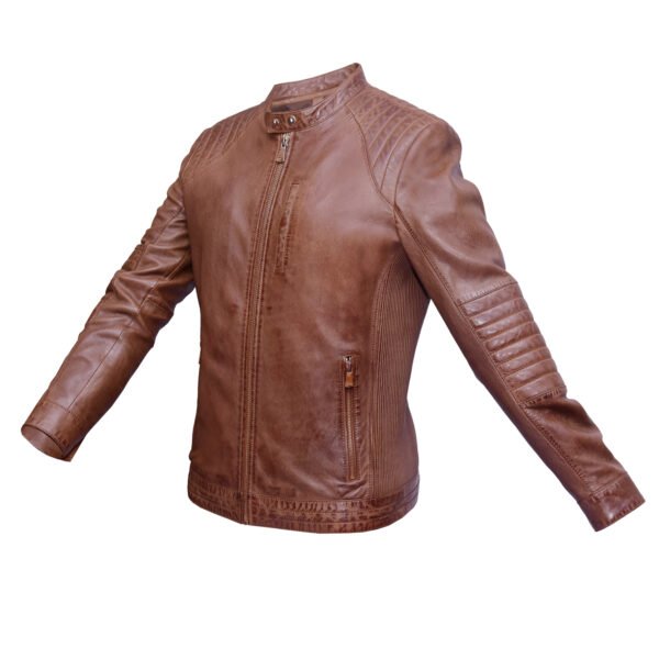 Leather Jacket brown_FS-1001