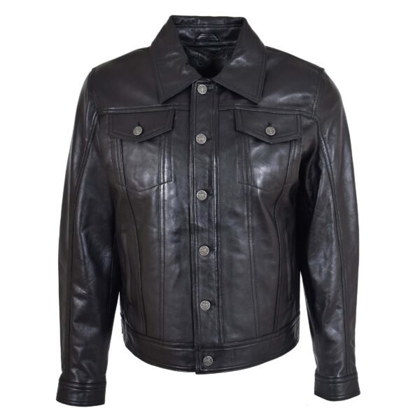 Mens-Leather-Lee-Rider-Casual-Jacket