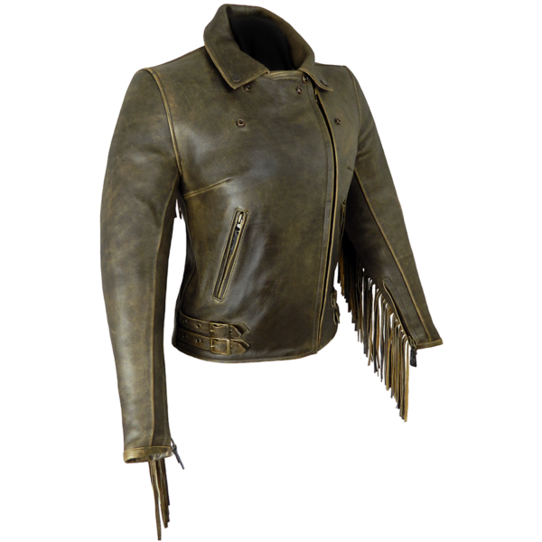 ladies-elite-fringed-brown-leather-jacket-FINESKINSLEATHER_FSW-1033